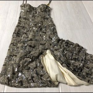 Beaded BG Haute ball gown prom dress